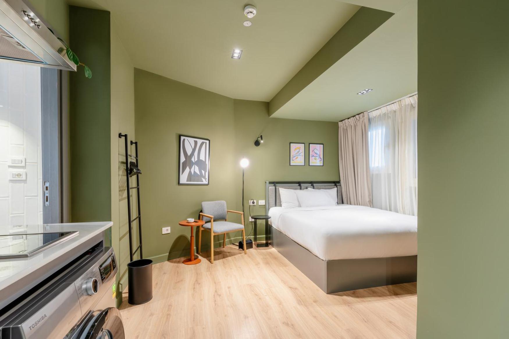 Grey L Downtown Ouzonian House Appartement
